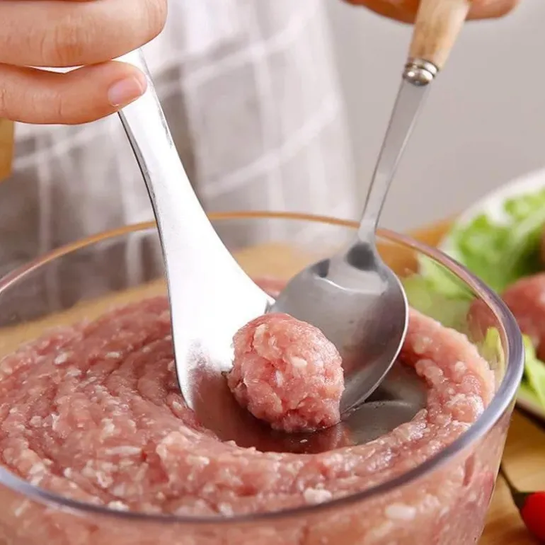 Löffel zum Formen von Fleischbällchen – Antihaft-Küchenwerkzeug für einfaches Kochen