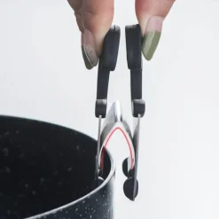 Löffelhalter aus Edelstahl – Kochgeschirr-Clip für einfaches Kochen