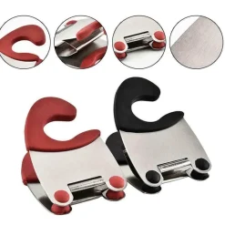 Löffelhalter aus Edelstahl – Topfclip-Organizer