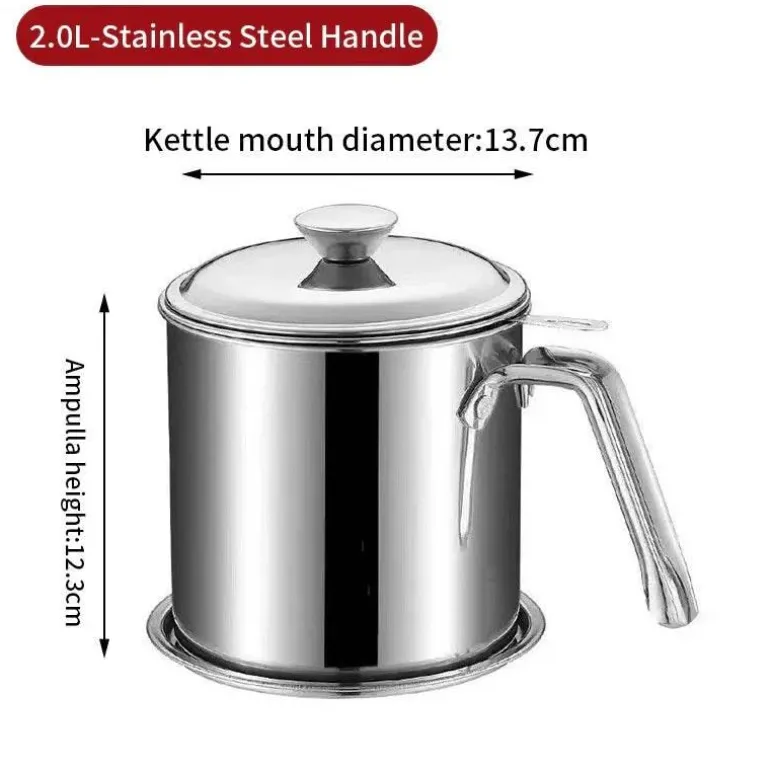 Ölfiltertopf aus Edelstahl – Speiseölsiebbehälter