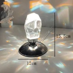 Licht Schatten Künstliche Diamant Lampe