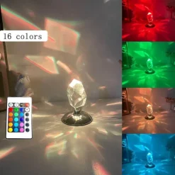 Licht Schatten Künstliche Diamant Lampe