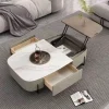 Lift-Up Coffee Table - Stylish Storage Solution