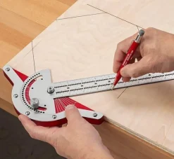 Lineal für die Holzbearbeitung – Präzisions-Layout-Messwerkzeug