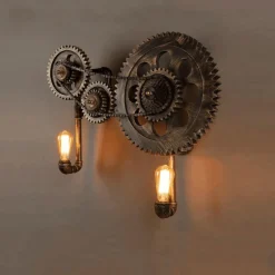 Loft Style Edison Wall Sconce - Industrial Iron Water Lamp Decor