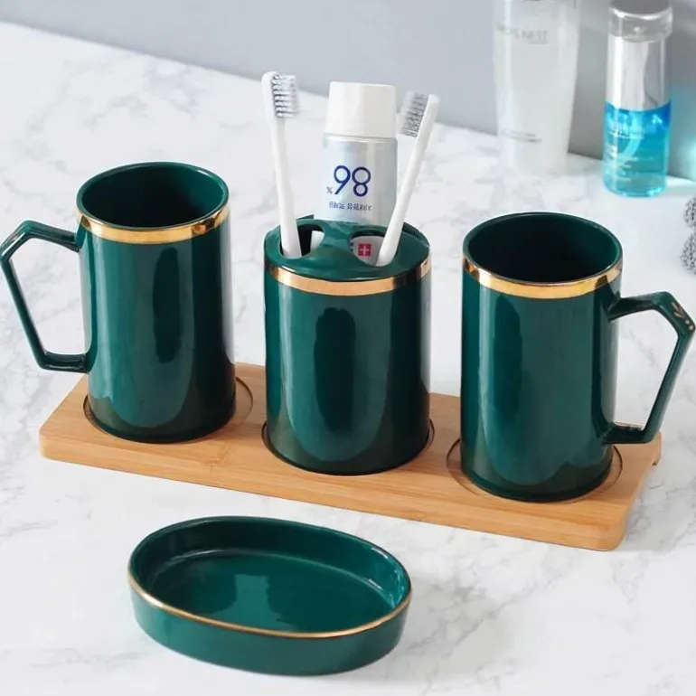 Lombardia Bathroom Accessories Set - Stylish Home Décor Essentials