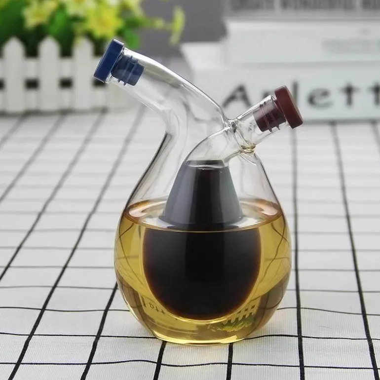 Ölspender - 2-in-1-Flasche zum einfachen Ausgießen