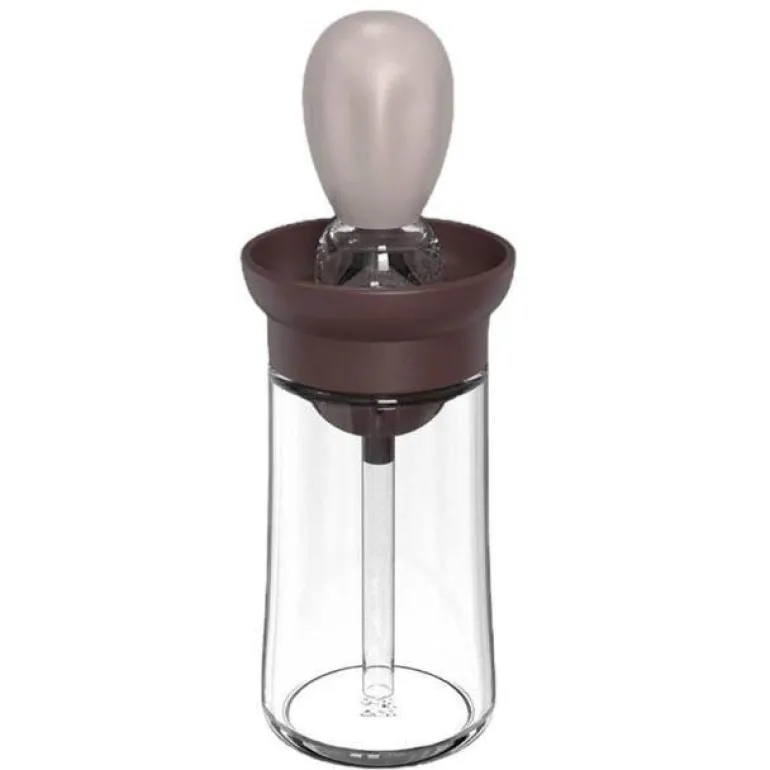 Ölspenderflasche aus Glas - Soßen- und Dressingbehälter