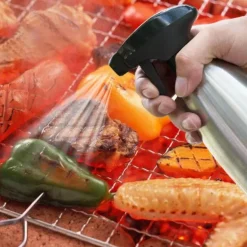 Ölsprüher aus Edelstahl – 500 ml Gewürzflasche zum Kochen