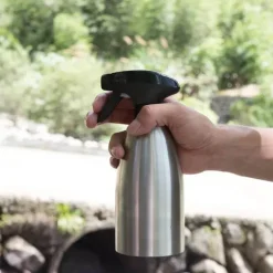 Ölsprüher aus Edelstahl – 500 ml Gewürzflasche zum Kochen