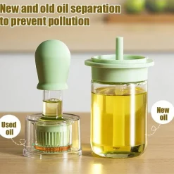 Ölsprühflasche mit Pinsel - Küchen-Kochsprühgerät