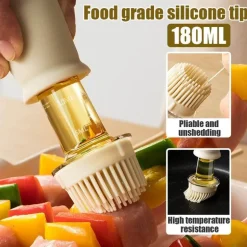 Ölsprühflasche mit Pinsel - Küchen-Kochsprühgerät