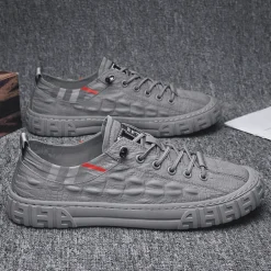 Lässige handgefertigte Herren-Sneakers - Bequeme Outdoor-Schuhe