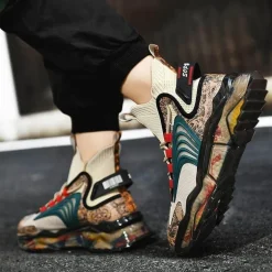 Lässige Hype Sneakers – Streetstyle Outdoor Sneaker