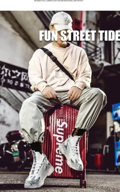 Lässige Hype Sneakers – Streetstyle Outdoor Sneaker