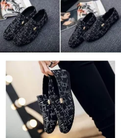 Lässige Slip-On-Canvas-Schuhe für Herren – Stilvolles saisonales Schuhwerk