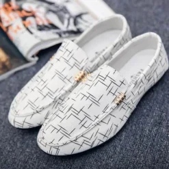 Lässige Slip-On-Canvas-Schuhe für Herren – Stilvolles saisonales Schuhwerk