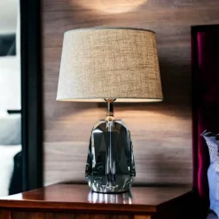 Lucas K9 Kristalllampe – Dekorative Tischleuchte mit Hundemotiv