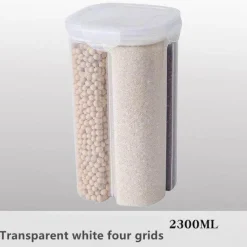 Luftdichter Mehrkorn-Aufbewahrungsbehälter – versiegelter Lebensmittelbehälter