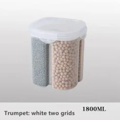 Luftdichter Mehrkorn-Aufbewahrungsbehälter – versiegelter Lebensmittelbehälter