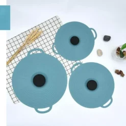 Luftdichter Silikondeckel für Lebensmittel – wiederverwendbarer, selbstdichtender Deckel