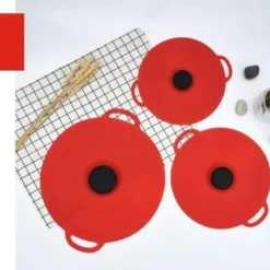 Luftdichter Silikondeckel für Lebensmittel – wiederverwendbarer, selbstdichtender Deckel