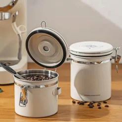 Luftdichter Vorratsbehälter aus Edelstahl – langlebiges, elegantes Design