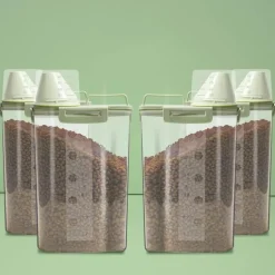 Luftdichter Vorratsbehälter für Lebensmittel – Messbarer Küchen-Organizer