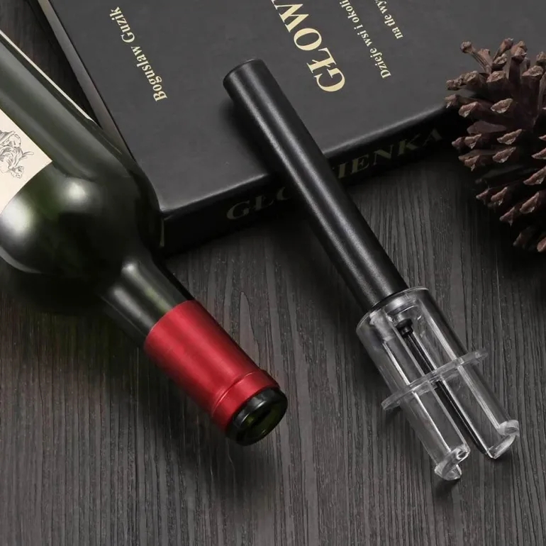Luftdruck-Weinöffner-Set – Werkzeug zum einfachen Entfernen des Korkens