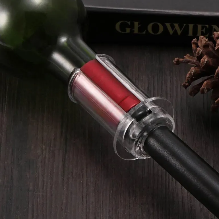 Luftdruck-Weinöffner-Set – Werkzeug zum einfachen Entfernen des Korkens