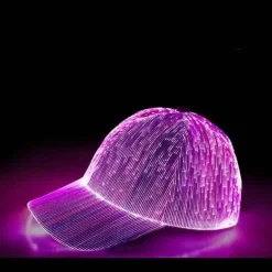 Luminight Light-Up Baseball Cap – Wiederaufladbare Glasfasermütze