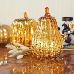 Luminous Pumpkin Lamp - Decorative Halloween Light Fixture