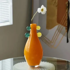 Lunava Pop Glass Vase – Colorful Sculptural Gradient Art Vase