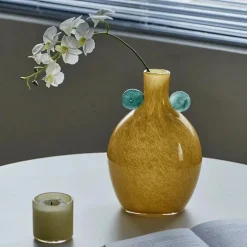 Lunava Pop Glass Vase – Colorful Sculptural Gradient Art Vase