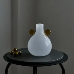 Lunava Pop Glass Vase – Colorful Sculptural Gradient Art Vase