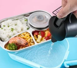 Lunchbox aus Edelstahl – Auslaufsicherer Behälter