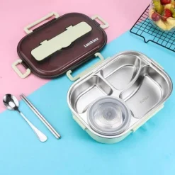 Lunchbox aus Edelstahl – Auslaufsicherer Behälter