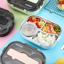 Lunchbox aus Edelstahl – Auslaufsicherer Behälter