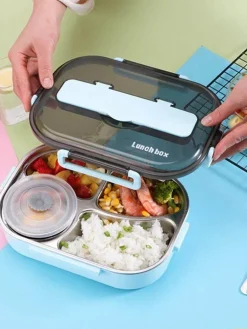 Lunchbox aus Edelstahl – Auslaufsicherer Behälter