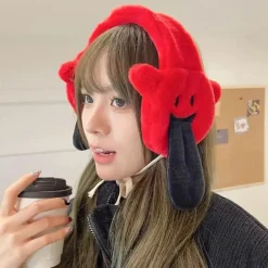 Lustige Wintermonster-Ohrenschützer – süßes, flauschiges Accessoire für kaltes Wetter