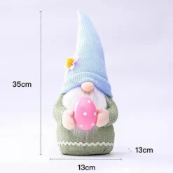 Lustiges Hasen-Türornament – ​​süßes Frühlingsdekor