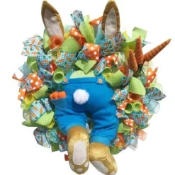 Lustiges Hasen-Türornament – ​​süßes Frühlingsdekor