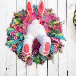 Lustiges Hasen-Türornament – ​​süßes Frühlingsdekor