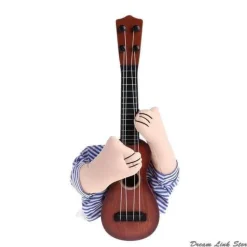 Lustiges Hundegitarrenkostüm – Musikalisches Haustier-Outfit