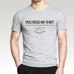 Lustiges T-Shirt - Du liest mein Shirt-Design