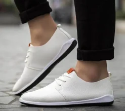 Luxuriöse, atmungsaktive Freizeitschuhe aus Leder – Herrenschuhe