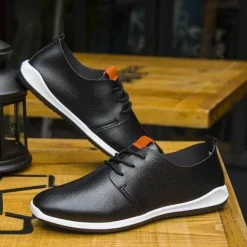 Luxuriöse, atmungsaktive Freizeitschuhe aus Leder – Herrenschuhe
