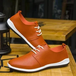 Luxuriöse, atmungsaktive Freizeitschuhe aus Leder – Herrenschuhe