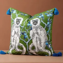 Luxuriöse Kissenbezüge aus Samt – moderner Designer-Stil