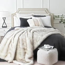 Luxuriöse, kuschelige Überwurfdecke – Soft Hervé Design